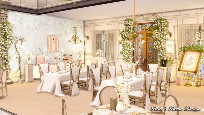 Sims 4 Von Haunt Estate Wedding Venue at Ruby’s Home Design
