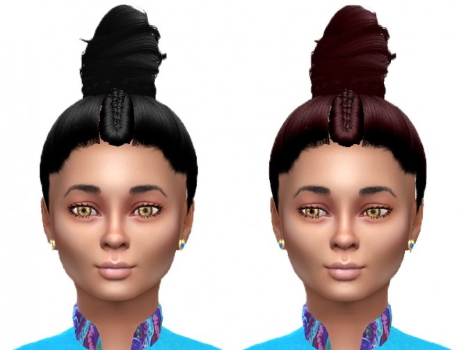 Long hair child and toddler at Trudie55 » Sims 4 Updates