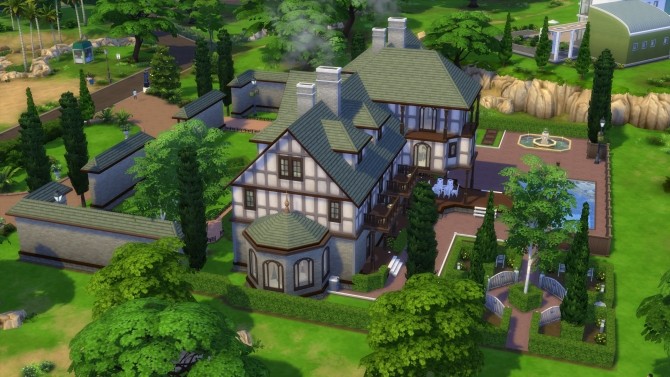 Sims 4 The Landgraab Estate by CarlDillynson at Mod The Sims