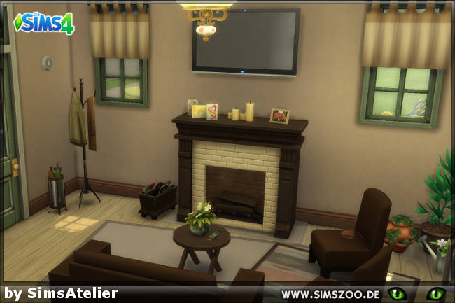 Sims 4 Lonely streamlet (Reno) house by SimsAtelier at Blacky’s Sims Zoo