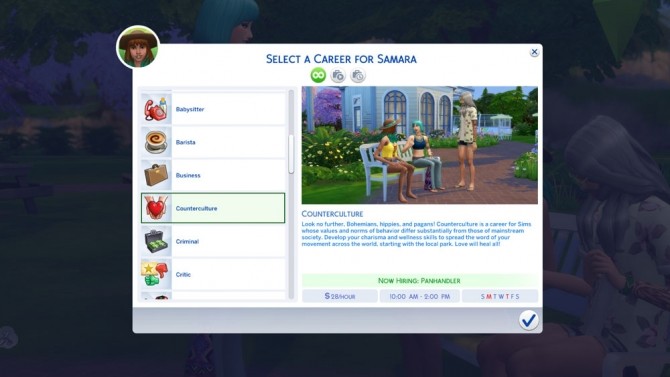Sims 4 Counterculture Career (TSBO conversion) by Dero at Mod The Sims