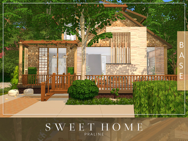 Sims 4 Sweet Home by Pralinesims at TSR
