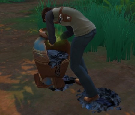 Trash can Selvadorada at Mod The Sims