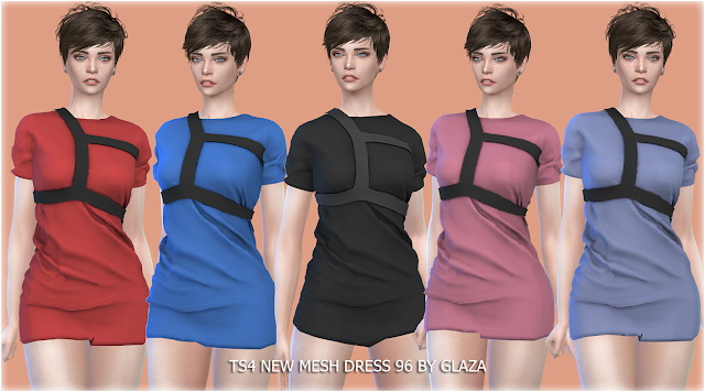 Sims 4 Dress 96 at All by Glaza