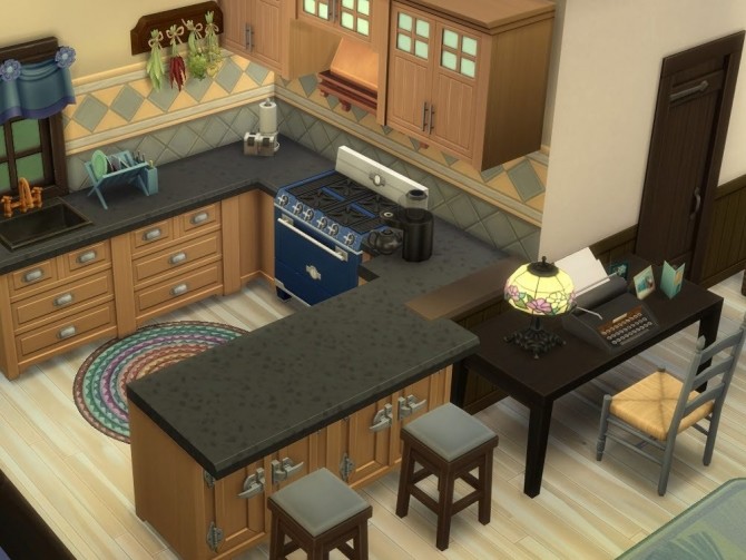 Sims 4 Amandas Cottage at KyriaT’s Sims 4 World