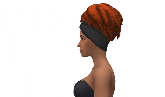 Sims 4 Puffed Up BG Compatible Hair at leeleesims1