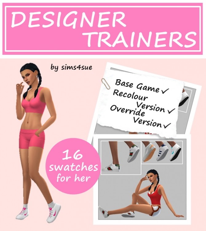 Sims 4 BASE GAME DESIGNER TRAINERS F at Sims4Sue