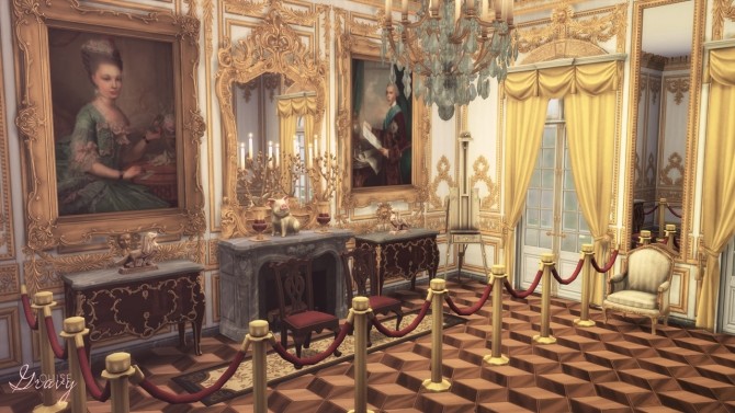 Sims 4 Sanssouci Palace at GravySims