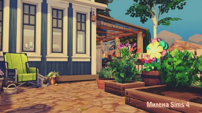 Sims 4 Gardener House at Sims by Mulena