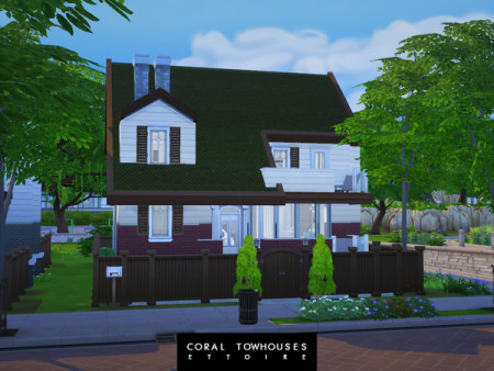 Coral Townhouses Modern by Ettoire at TSR
