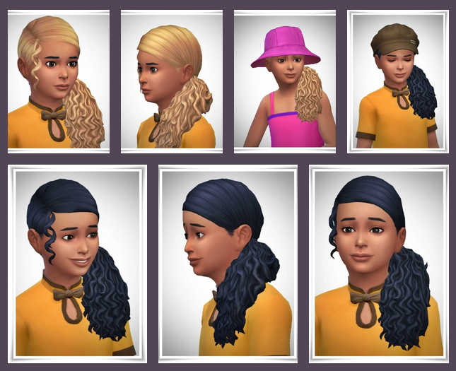 Sims 4 Child Of The Sea Hair at Birksches Sims Blog