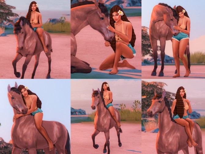 Sims 4 My Horse And Me Pose Pack at Katverse
