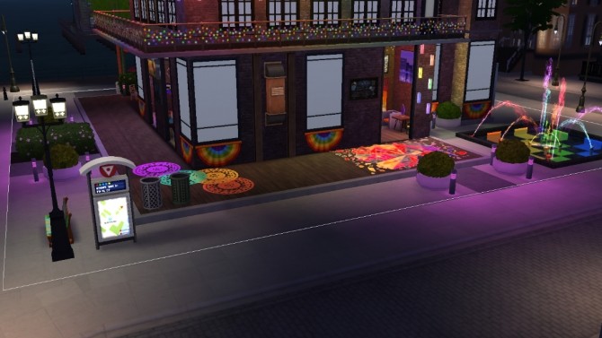 Sims 4 Waterside Pride Karaoke Bar by JudeEmmaNell at Mod The Sims