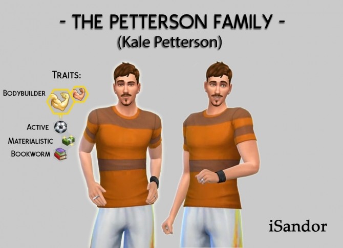 Sims 4 The Petterson family NO CC by iSandor at TSR