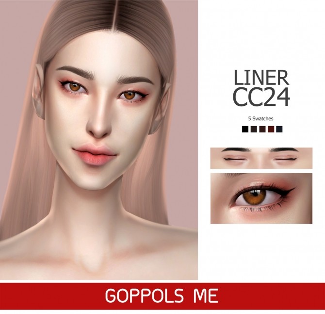 Sims 4 Liner cc24 at GOPPOLS Me