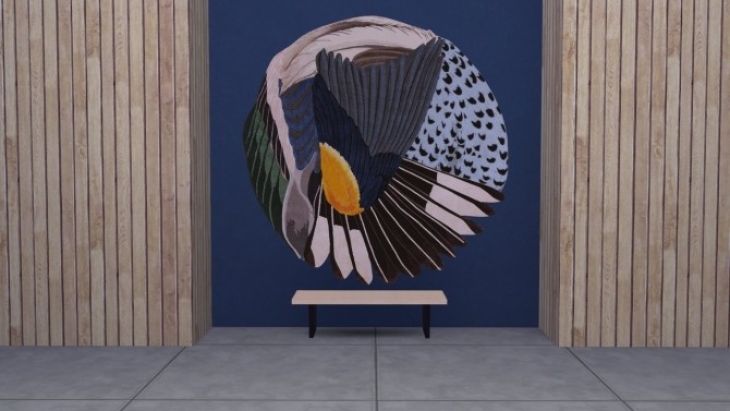 Sims 4 FEATHERS decor (P) at Meinkatz Creations