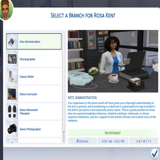 the sims 4 dancer career mod pack download