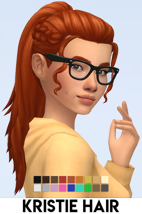 Sims 4 KRISTIE HAIR at Vikai