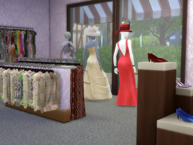 The Post Office at KyriaT’s Sims 4 World » Sims 4 Updates
