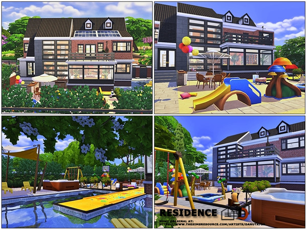 Sims 4 Residence by Danuta720 at TSR