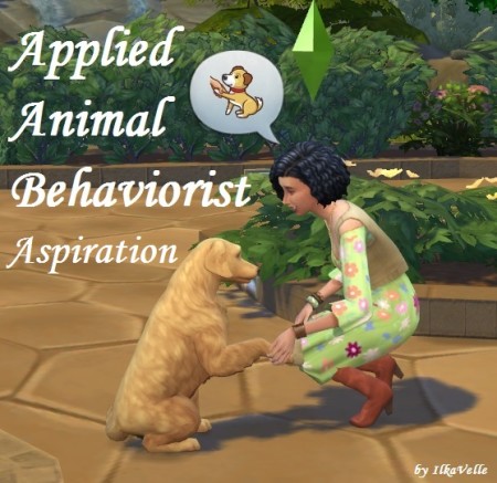 Applied Animal Behaviorist Aspiration by IlkaVelle at Mod The Sims