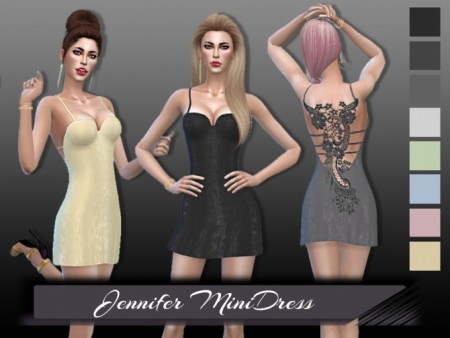 Jennifer Mini Dress at Seger Sims