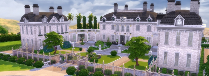 Huis ter Voorst castle by BrigitteV at Mod The Sims » Sims 4 Updates