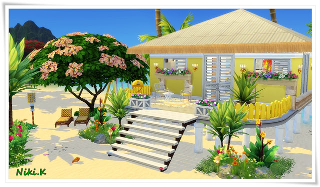 Sims 4 Holiday cottage at Niki.K Sims