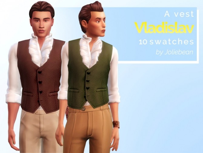 Sims 4 Out of Fashion historic set of clothes at Joliebean