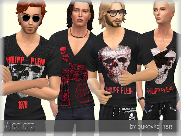 Sims 4 Shirt PP by bukovka at TSR
