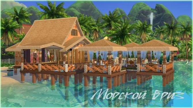 Sims 4 Sea breeze by fatalist at ihelensims