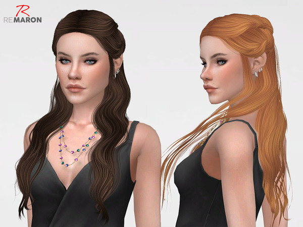 Sims 4 ON0510 Hair Retexture by remaron at TSR