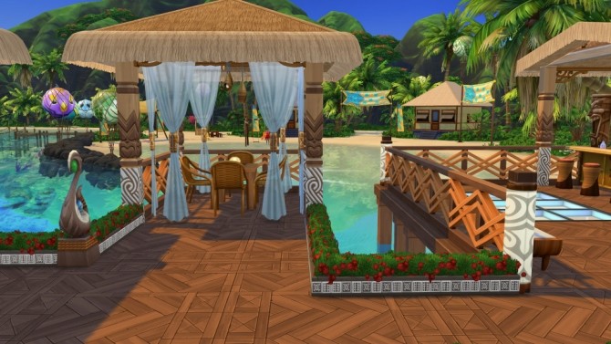 Sims 4 Sea breeze by fatalist at ihelensims