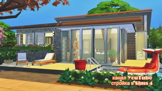 Sims 4 Small house at Sims by Mulena