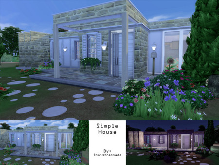Simple House by thaistressada at TSR