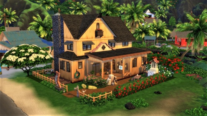 Sims 4 Sulani Family House at Agathea k
