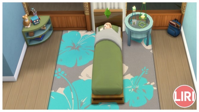 Sims 4 Drift Away Bed Separated by Lierie at Mod The Sims