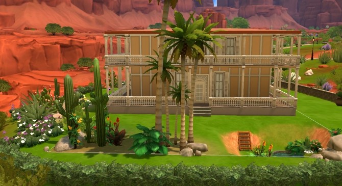 Sims 4 Maison des Iles NO CC by valbreizh at Mod The Sims