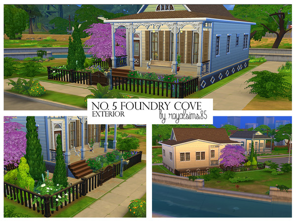 Sims 4 New Orleans Shotgun Semi Starter by royalsims85 at TSR