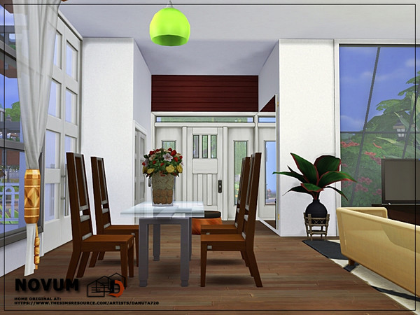Sims 4 Novum house by Danuta720 at TSR
