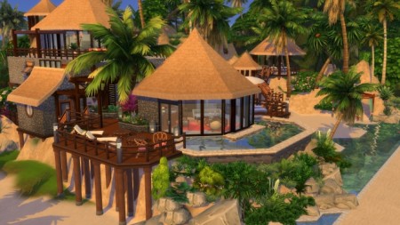 Beach House Fiji Island Hotel Resort by maudhuy at L’UniverSims