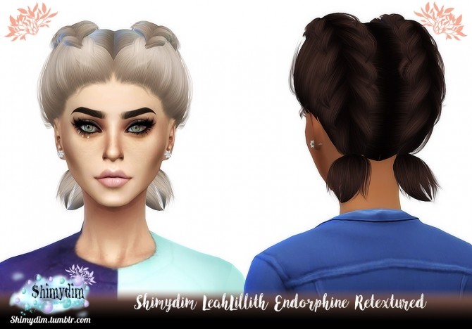 Sims 4 LeahLillith Endorphine Hair Retexture + Toddler Naturals + Unnaturals at Shimydim Sims