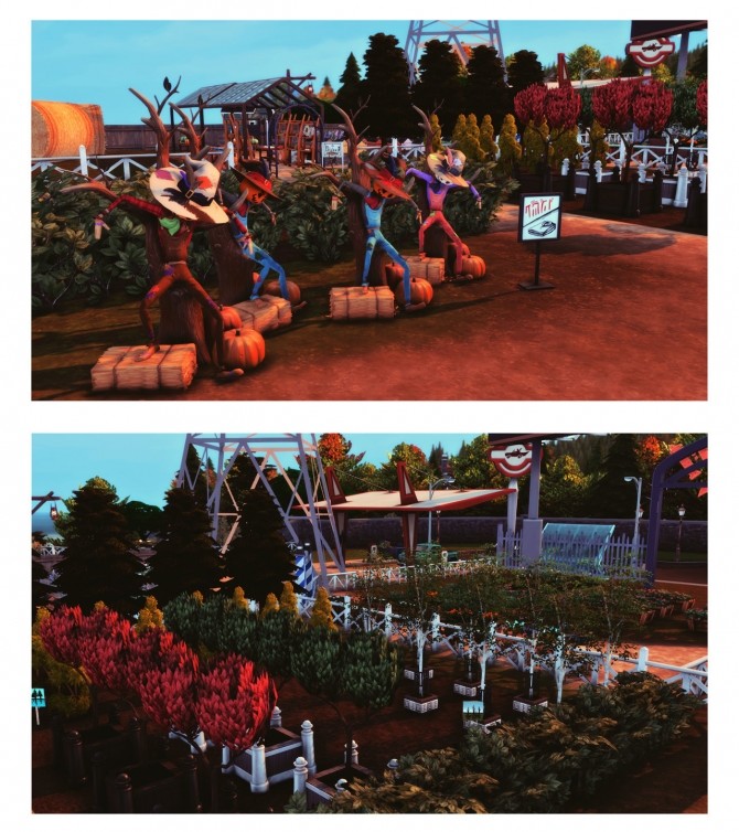 Sims 4 Farm Market at Wiz Creations