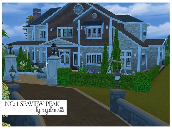 Sims 4 Seaview Peak Family Home by royalsims85 at Mod The Sims