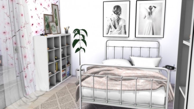 Sims 4 GIRLS BEDROOM at MODELSIMS4