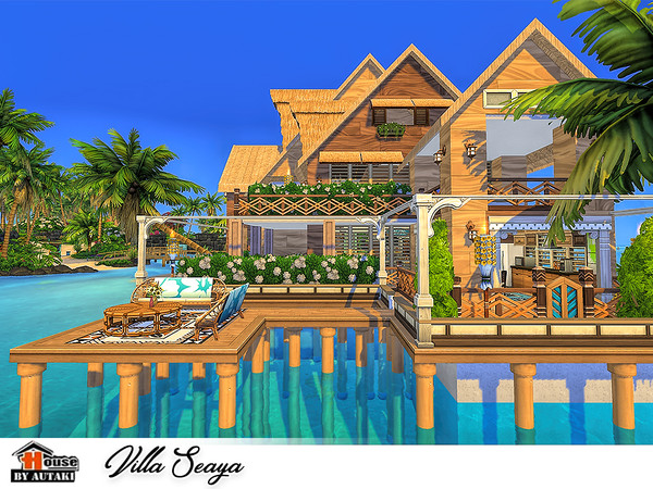 Sims 4 Villa Seaya by autaki at TSR