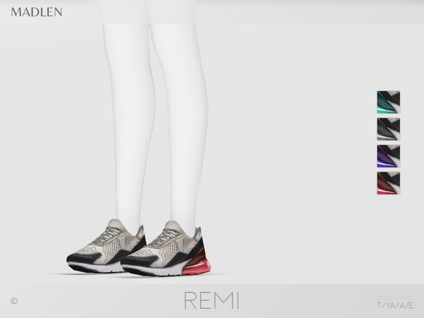 Sims 4 Madlen Remi Sneakers by MJ95 at TSR