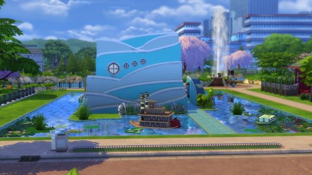 Sims 4 Aquarius house by Blackbeauty583 at Beauty Sims
