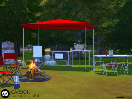Carbon Camping Stuff Part II by wondymoon at TSR