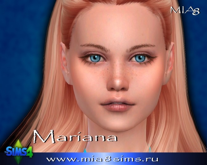 Sims 4 Mariana at Mia8Sims